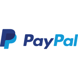 PayPal logo - Secure payment method for mobile top-ups and gift cards