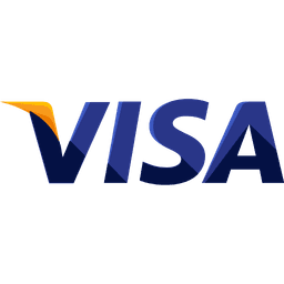 Visa logo - Secure payment method for mobile top-ups and gift cards